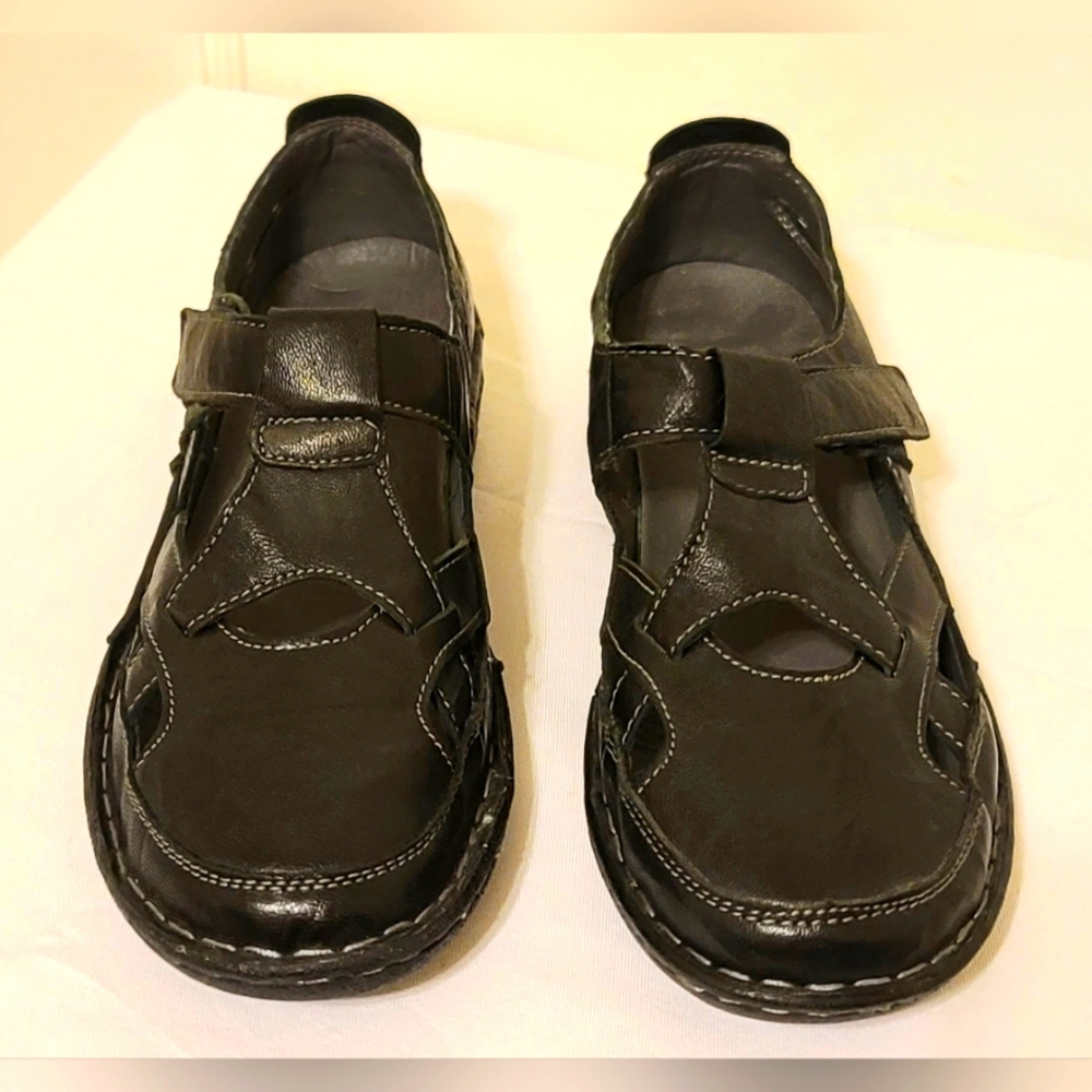 Propet Women's Shoes - WCX013L - Size 8.5 - X(2E) - Black - Leather Uppers